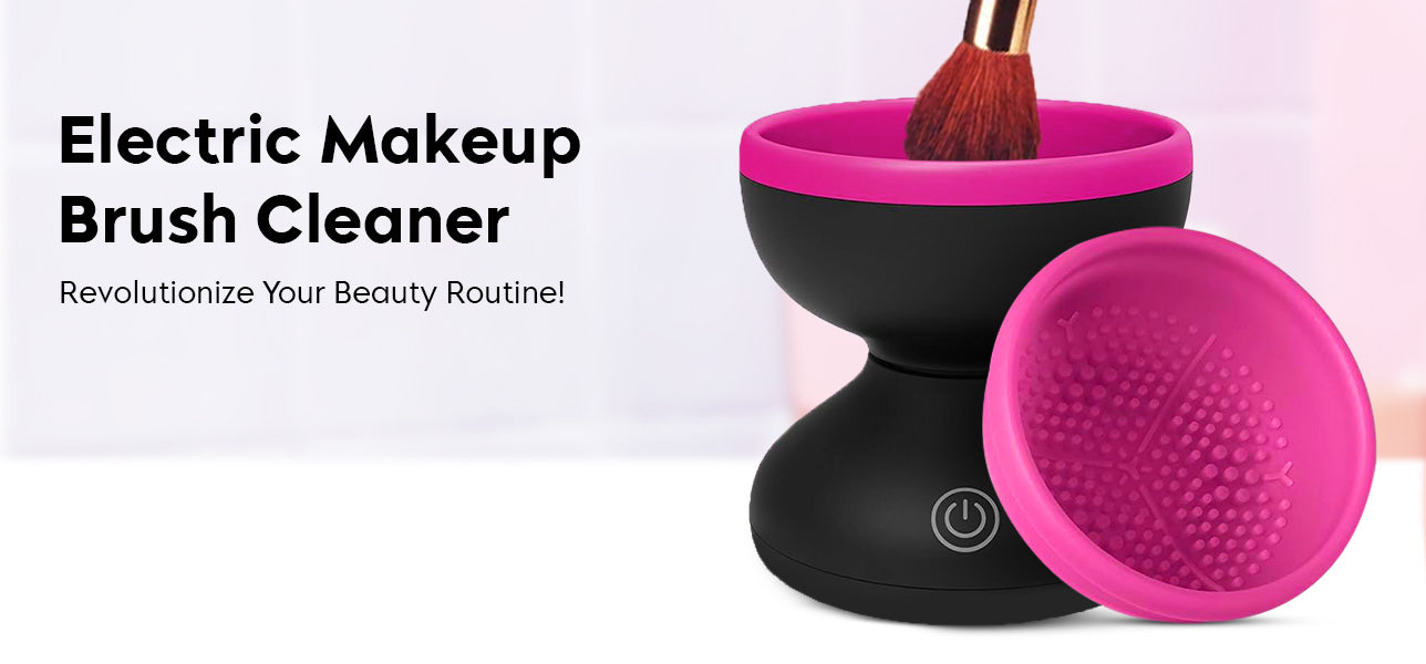 Introducing Our Electric Makeup Brush Cleaner: Revolutionize Your Beauty Routine!