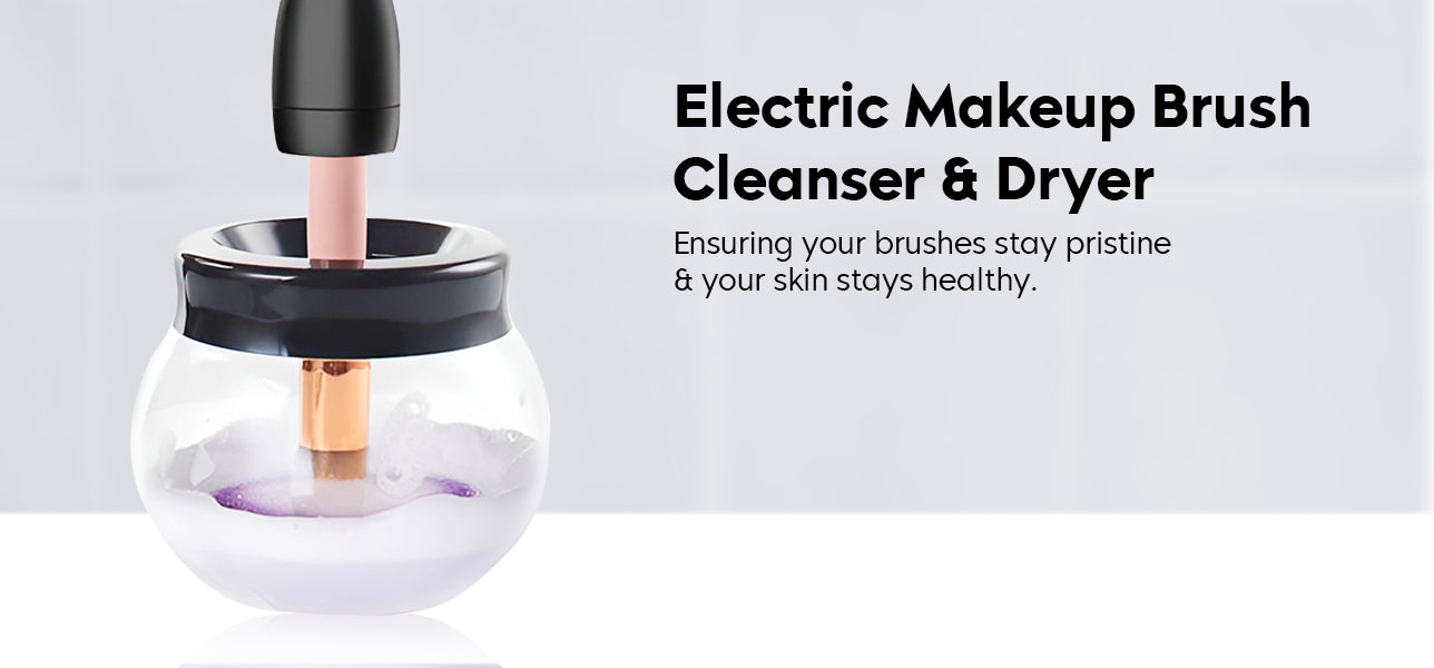 Revolutionize Your Beauty Routine with Gleva Electric Makeup Brush Cleanser and Dryer