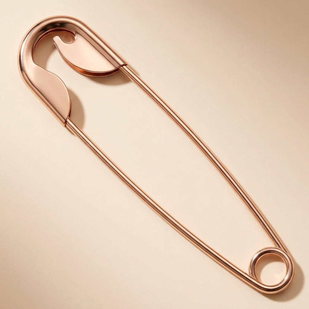 Safety Pin Hair Clip