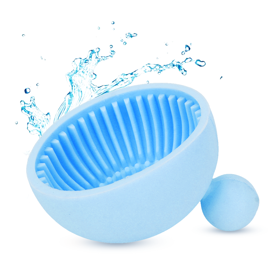 Cosmetic Brush Cleaner bowl