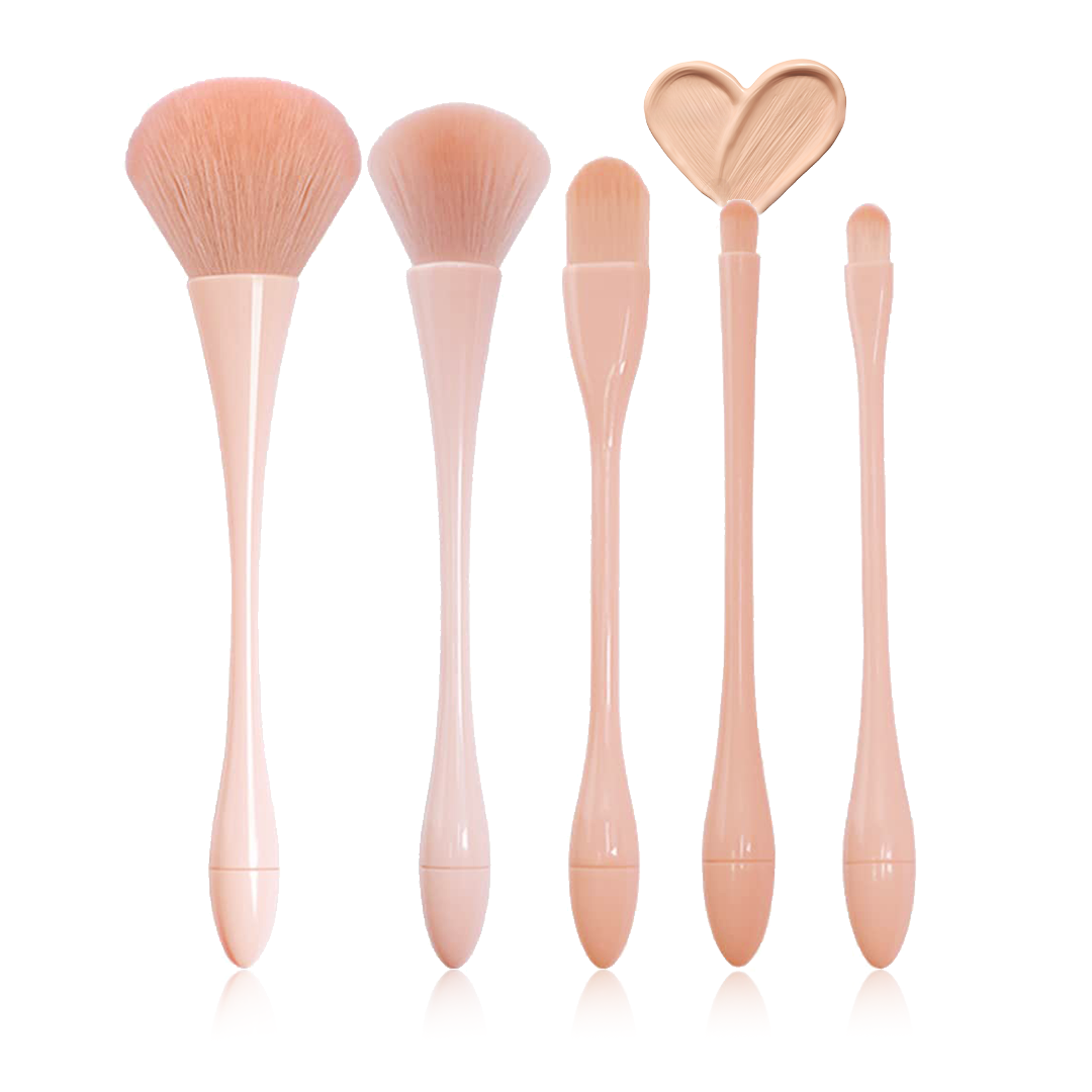 Five-Piece Mini Makeup Brush Set