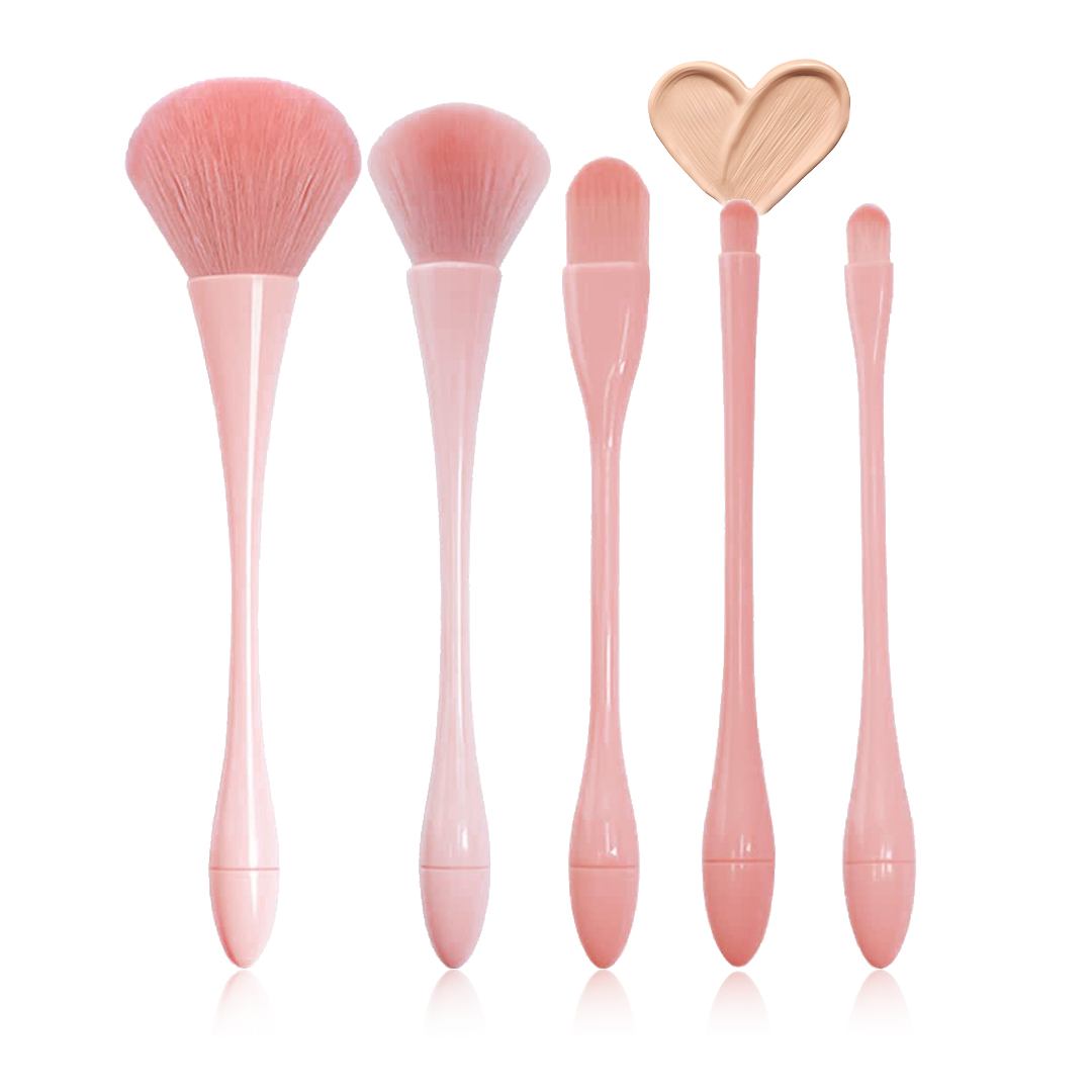 Five-Piece Mini Makeup Brush Set