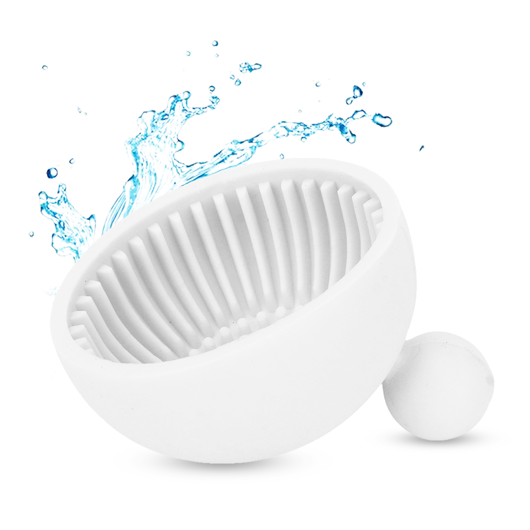 Cosmetic Brush Cleaner bowl