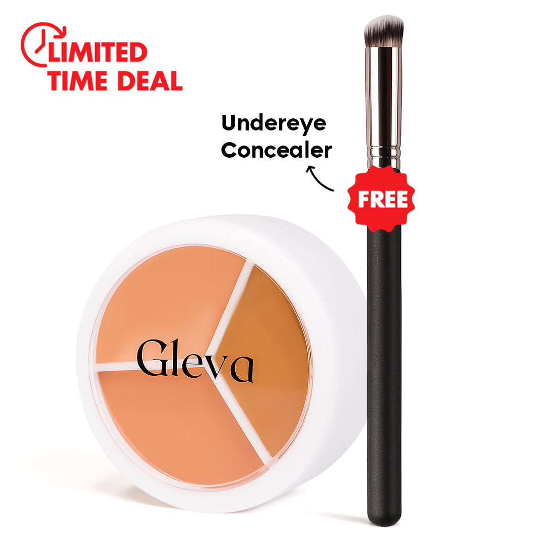 Tri-color Concealer (Free Eye Concealer Brush)