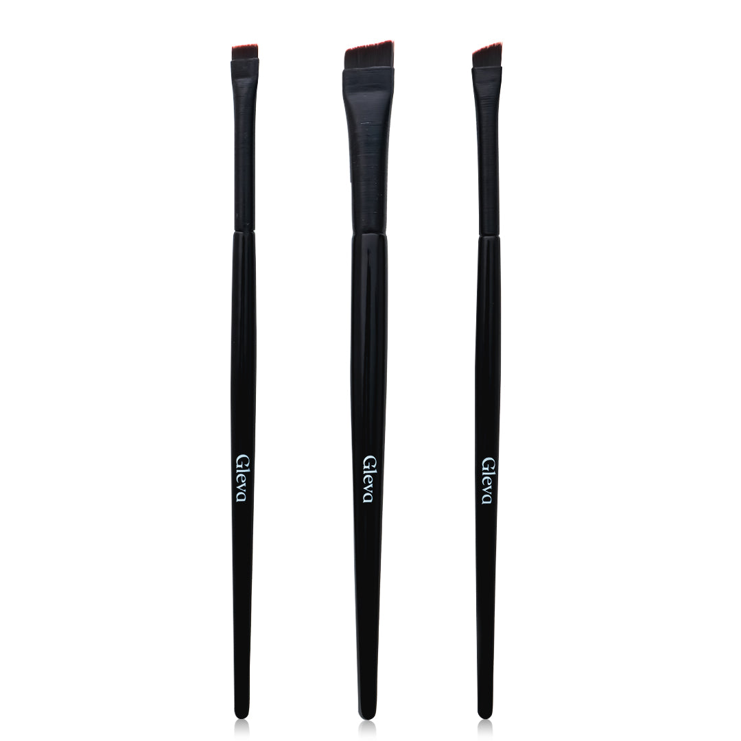 Angled Eyeliner and Brow Brushes Set