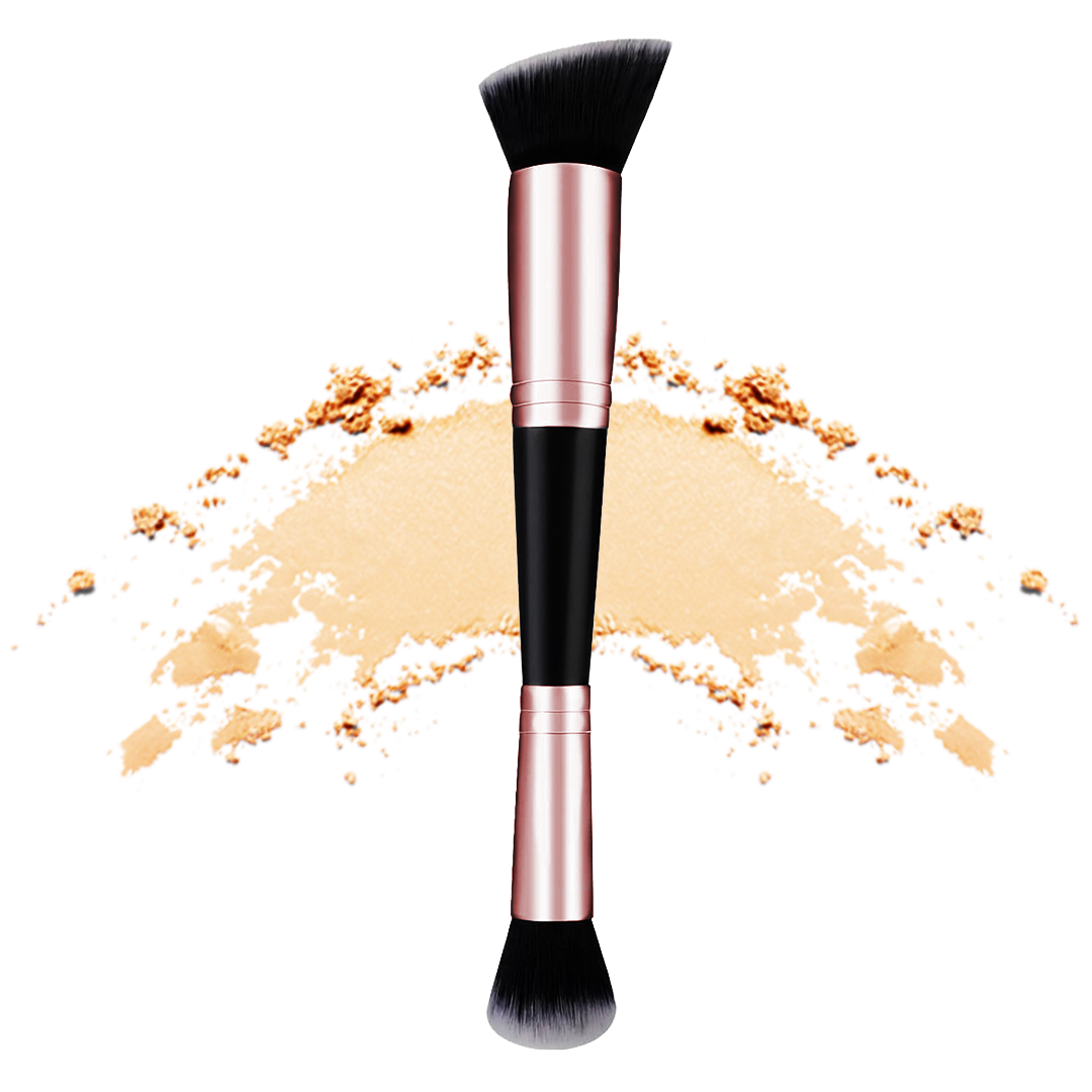 Dual-ended Countour Powder Brush