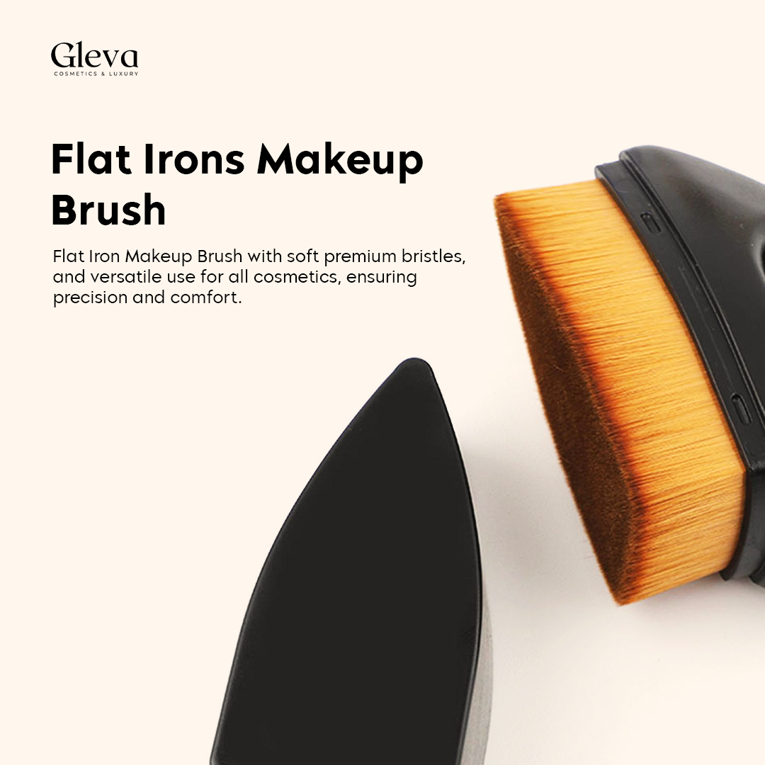 Flat Iron Makeup Brush