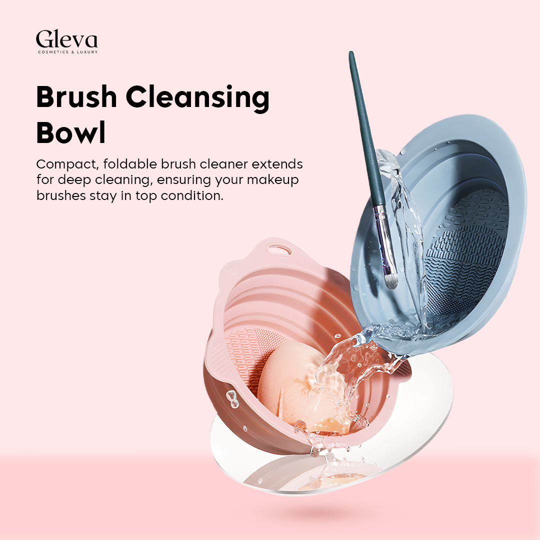 Foldable Silicone Makeup Brush Cleaner