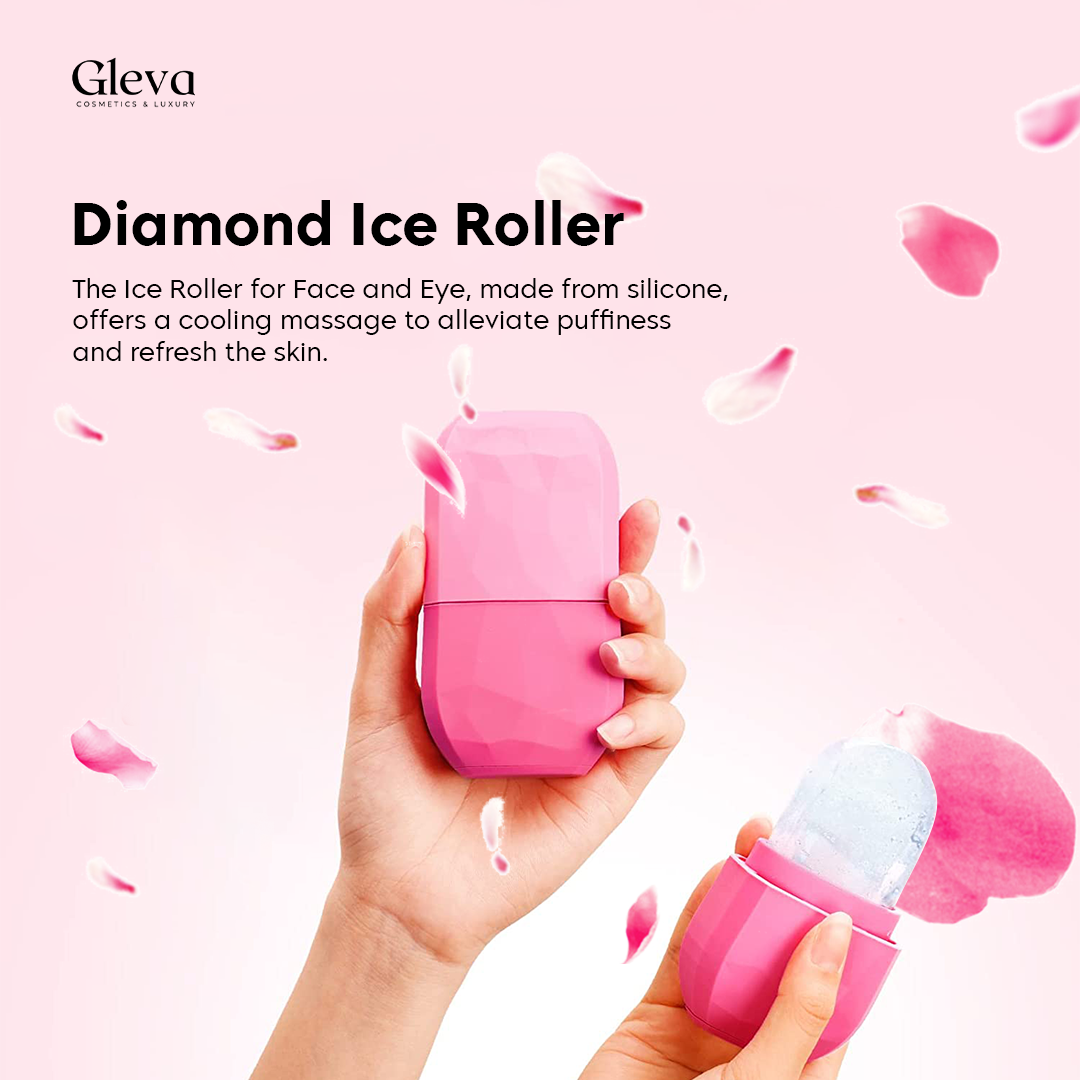 Silicone Diamond Ice Roller