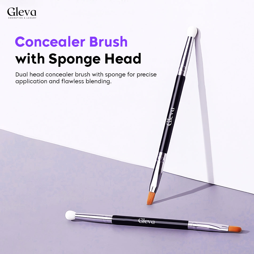 Concealer Brush with Sponge Head