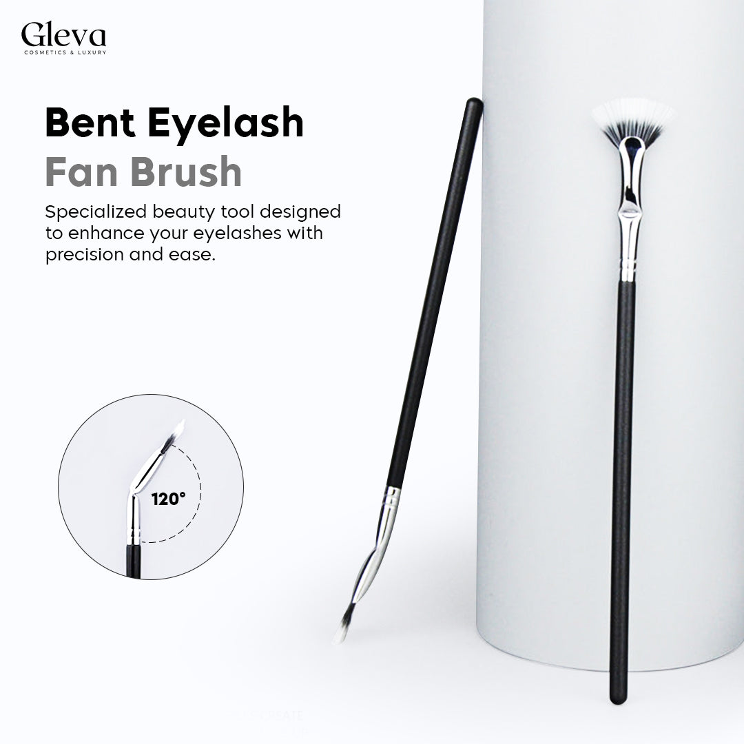 Eyelash Brush Fan Bent