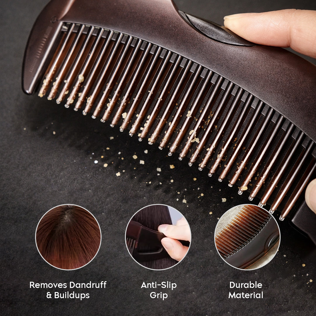 Self Cleaning Dandruff Comb