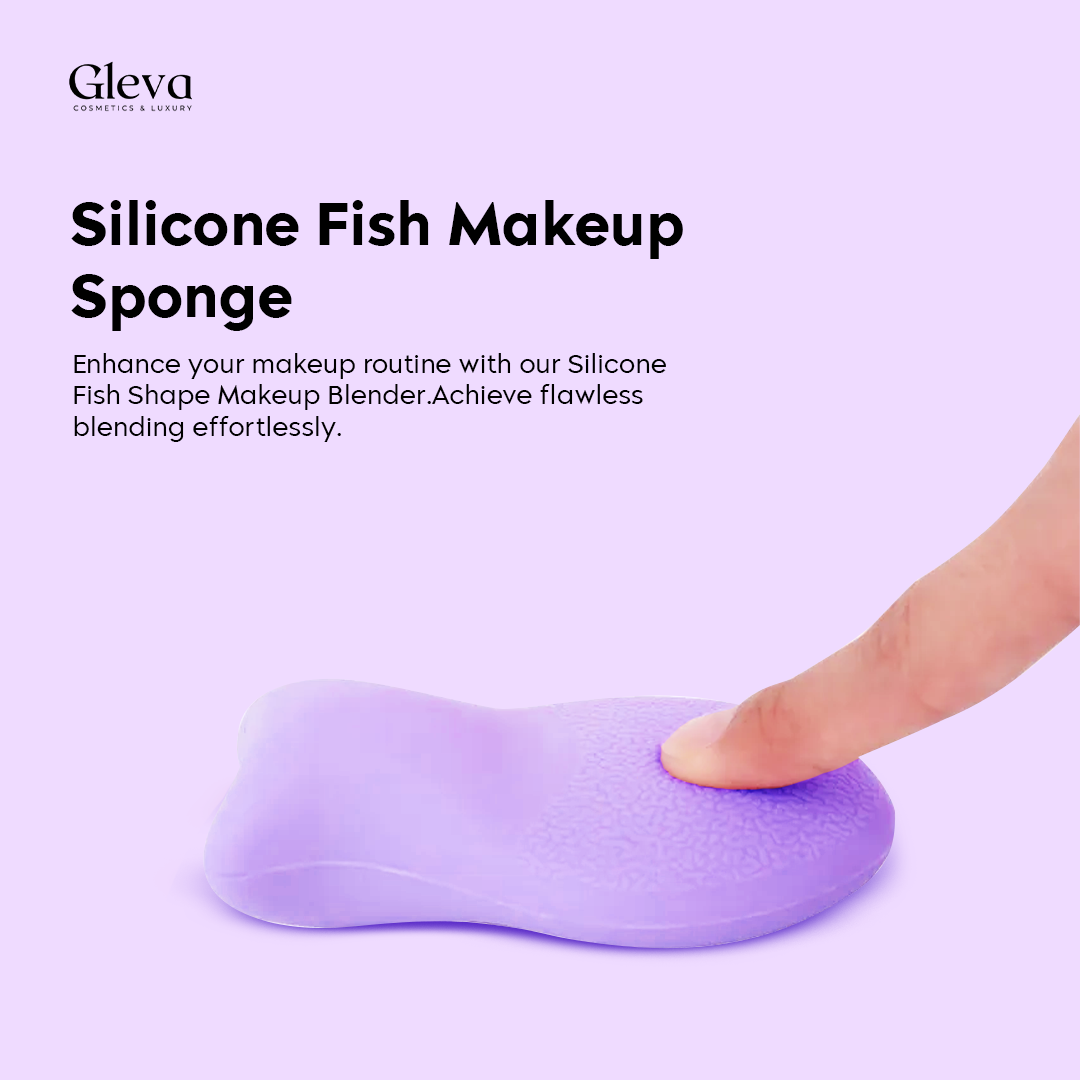 Silicone Fish Makeup Sponge