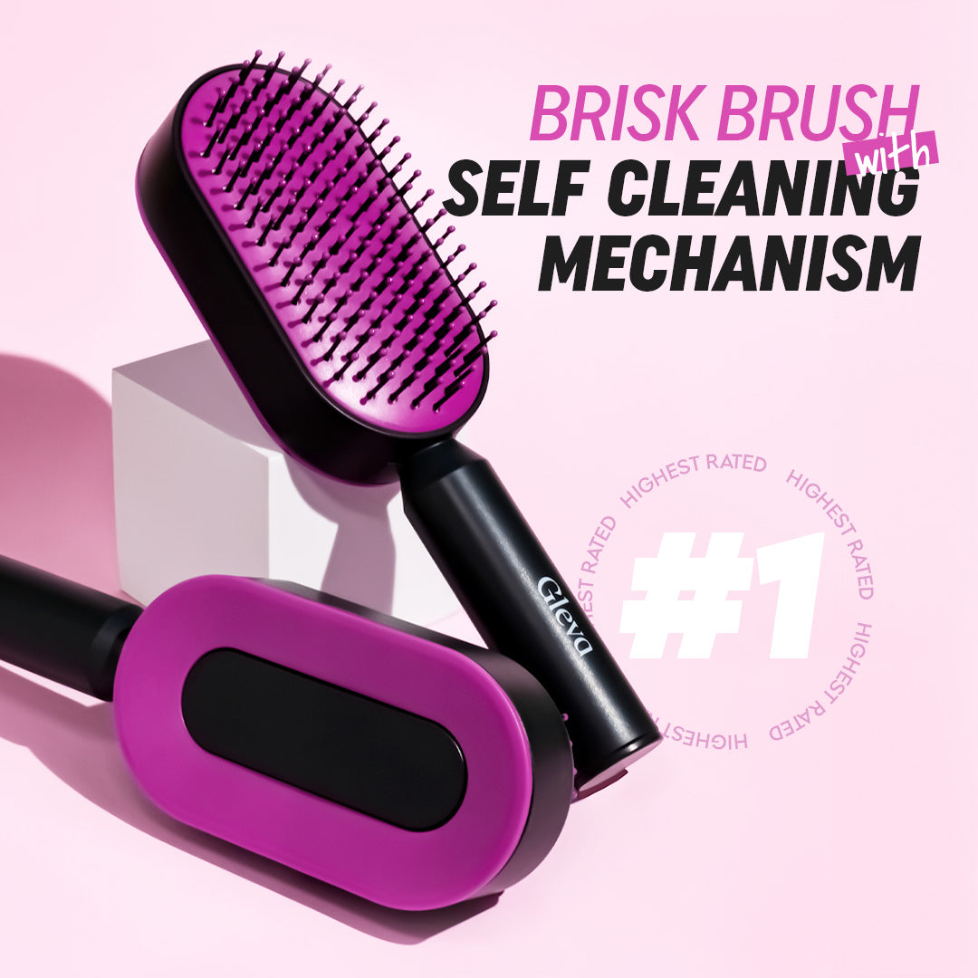 Self Cleaning Hair Brush