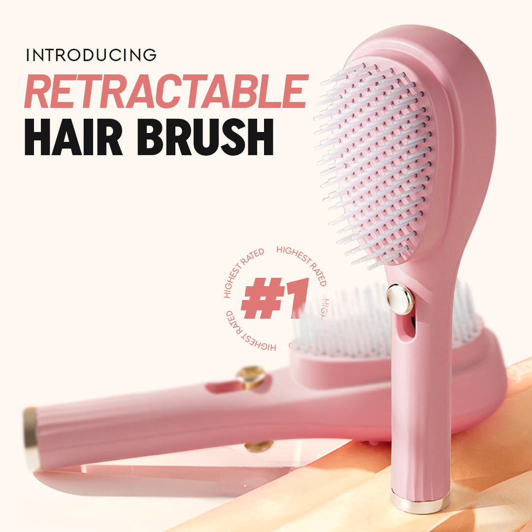 Self Cleaning Hair Brush (Buy 1 Get 1 Free)