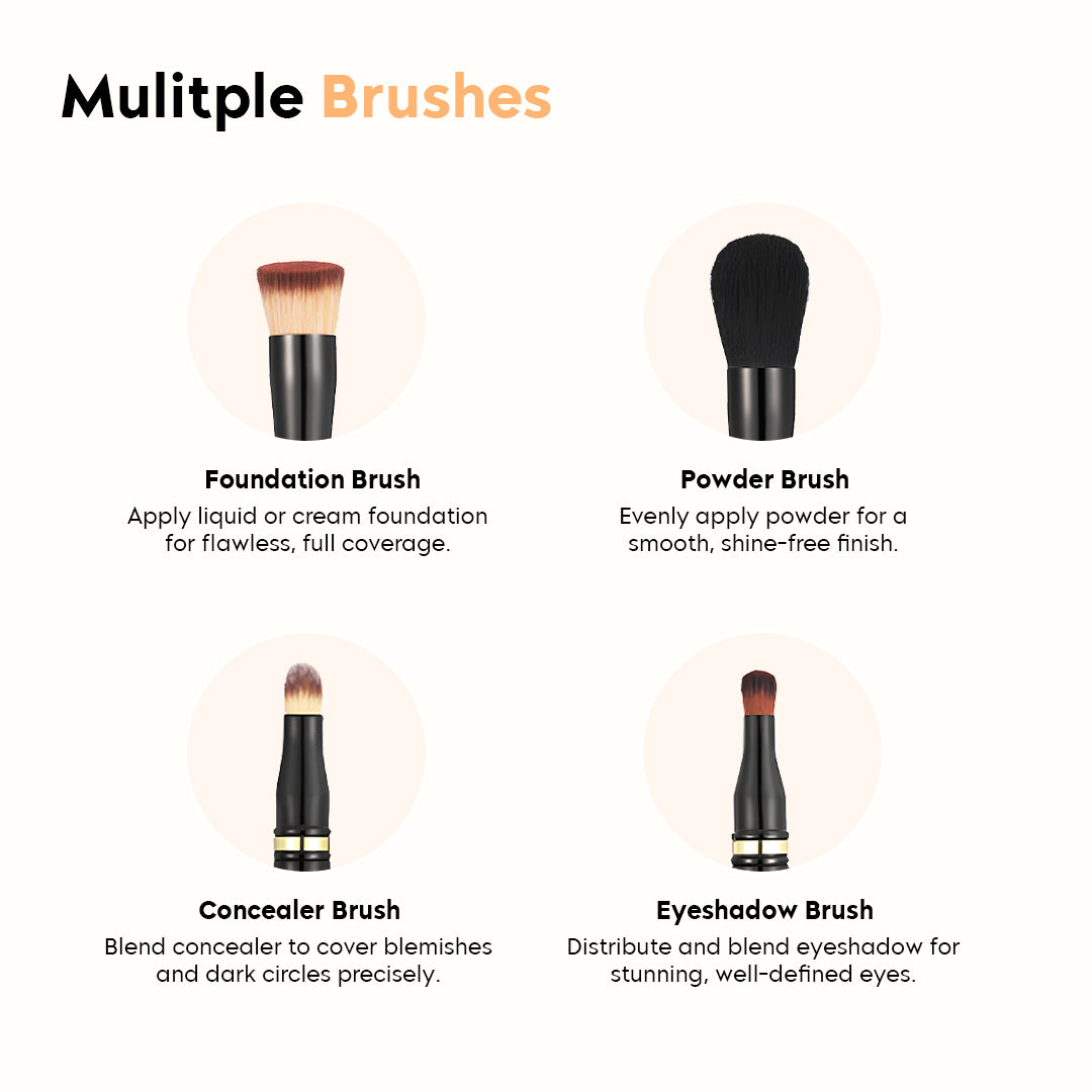 4 in 1 Detachable Brush