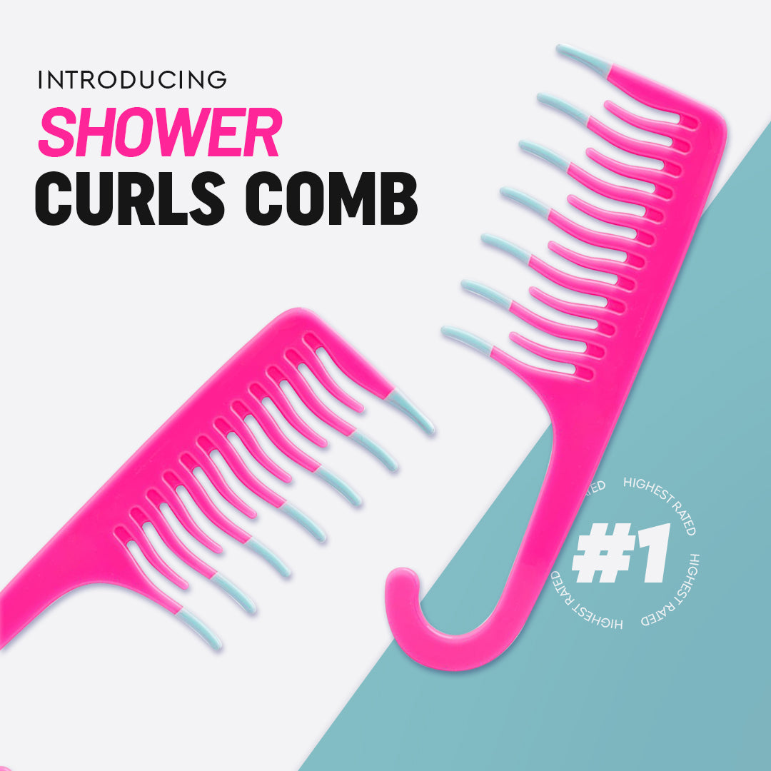 Wavy Hair Comb (Pack Of 2)