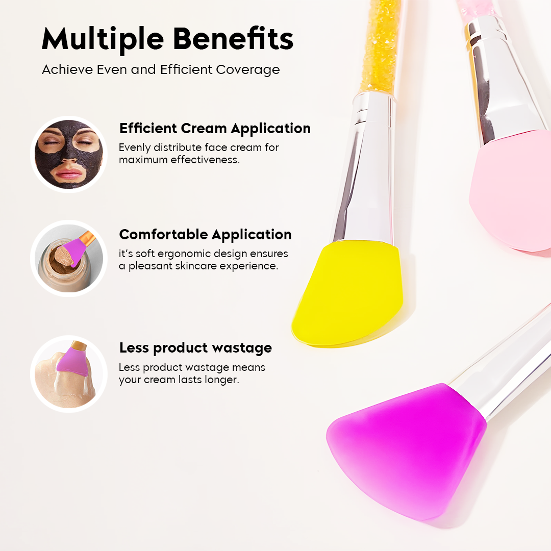 Silicon Facial Mask Brush