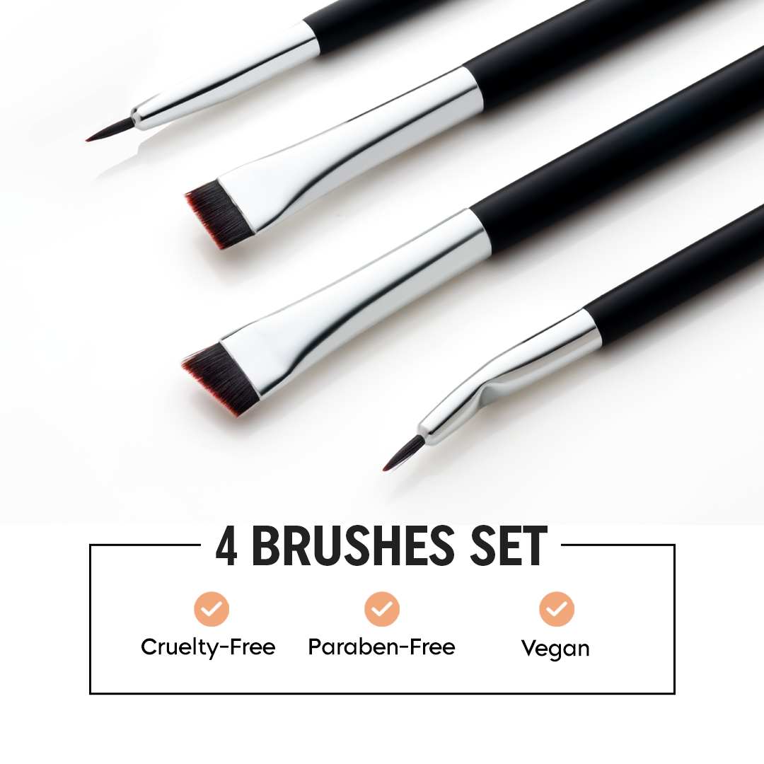 Angled Eyeliner Brushes Set