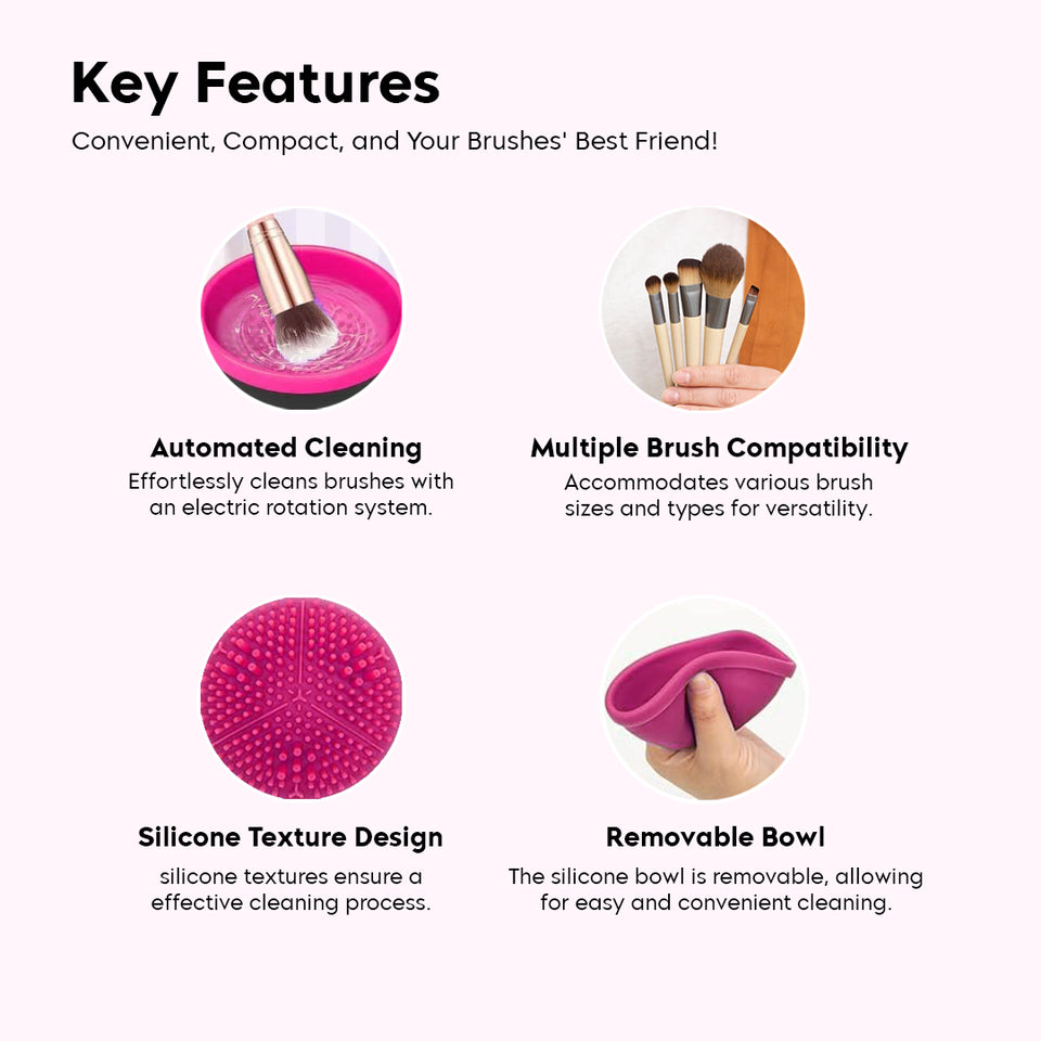 Electric makeup brush Cleanser, detail 2