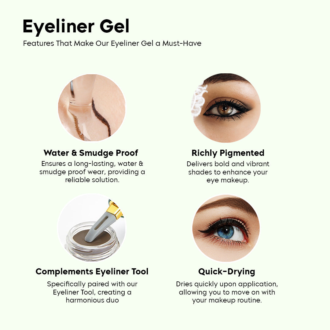 Gel Eyeliner + Free Flawless Eyeliner Tool