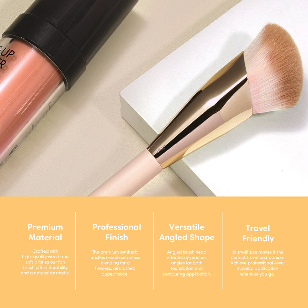 Angled Foundation and Contouring Brush