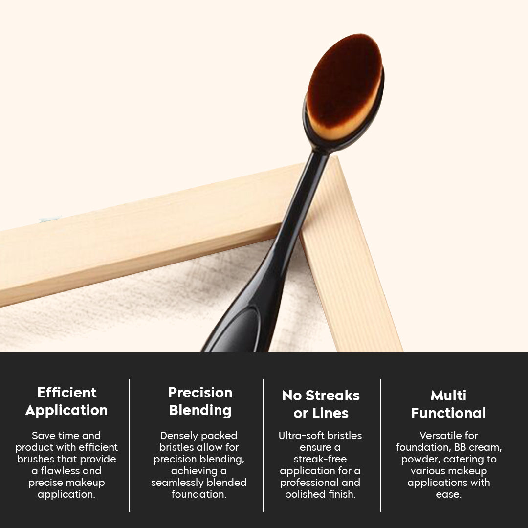 Oval Makeup Brush