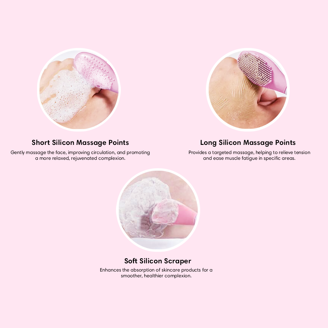 Double Side Silicone Face Brush