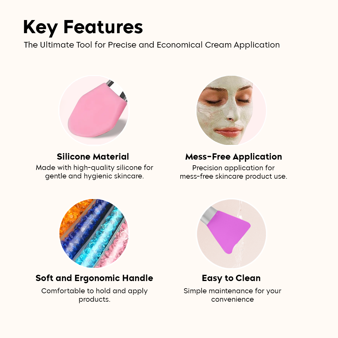 Silicon Facial Mask Brush