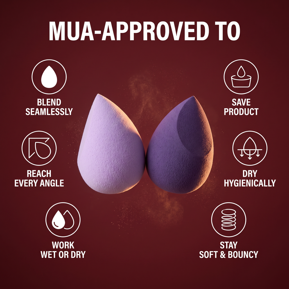 Beauty Blender with Stand