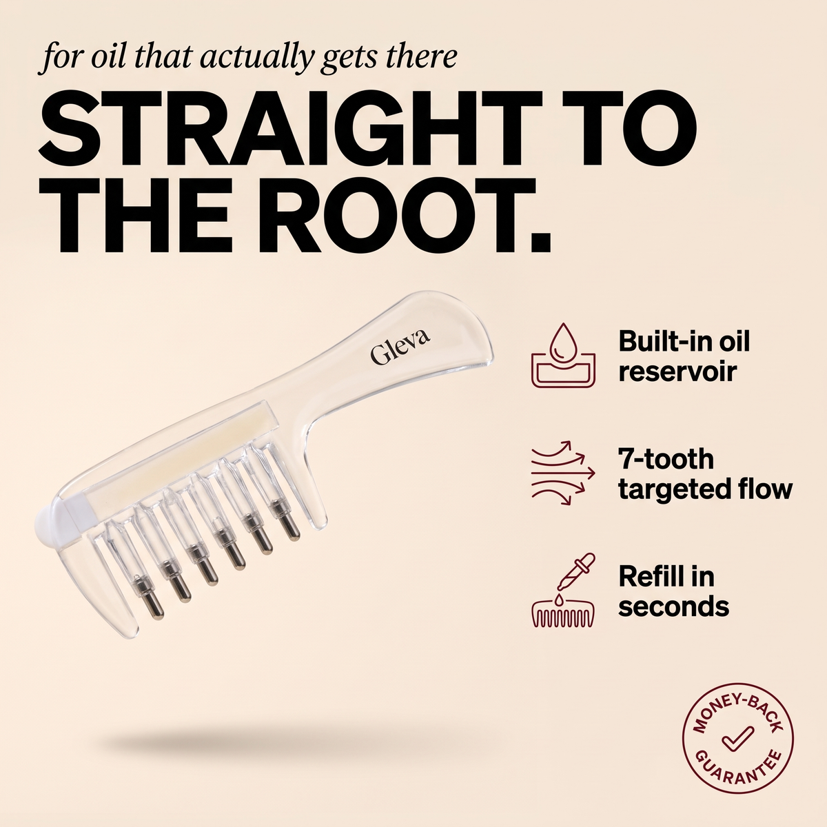 Hair Applicator Comb