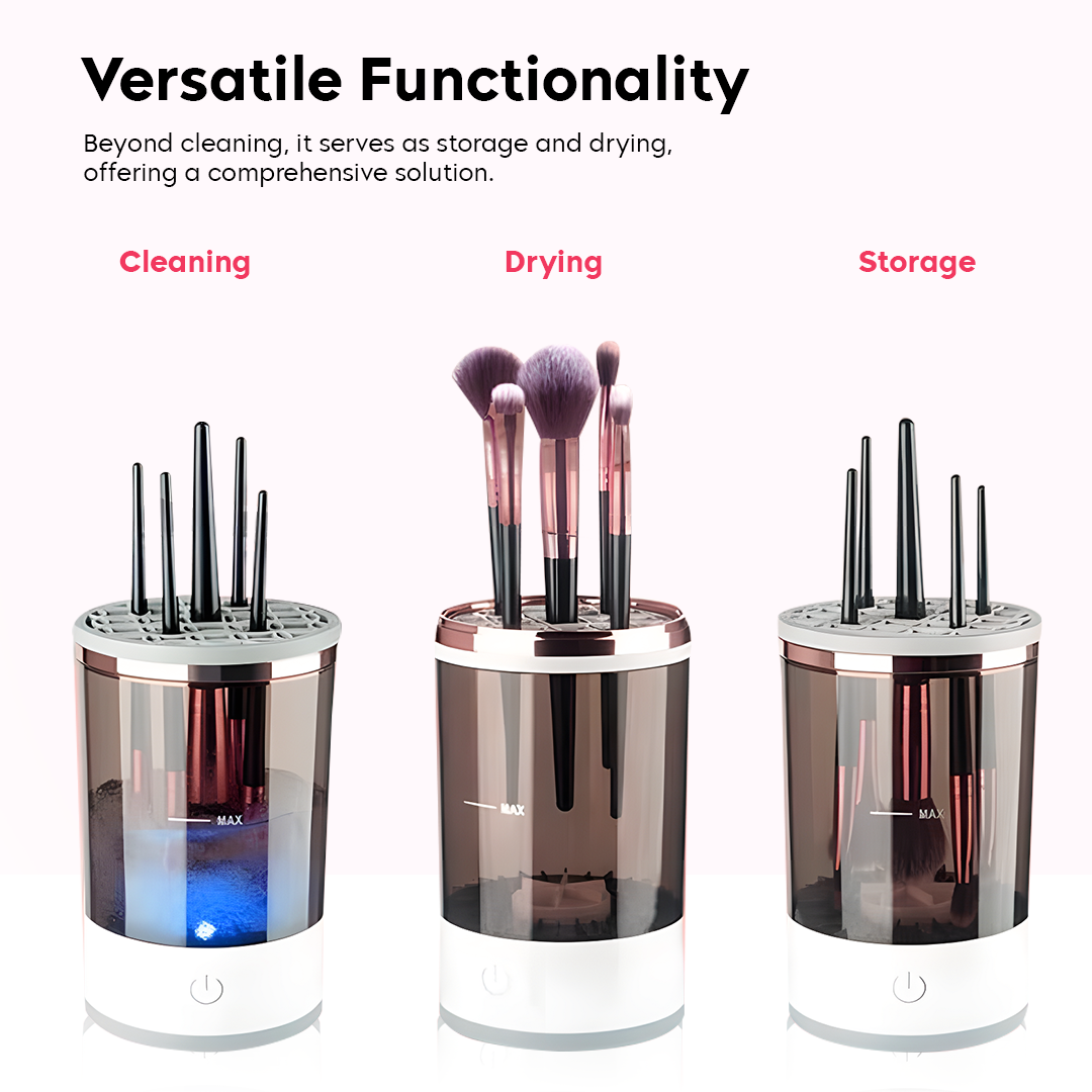 Automatic Makeup Brush Cleanser Machine