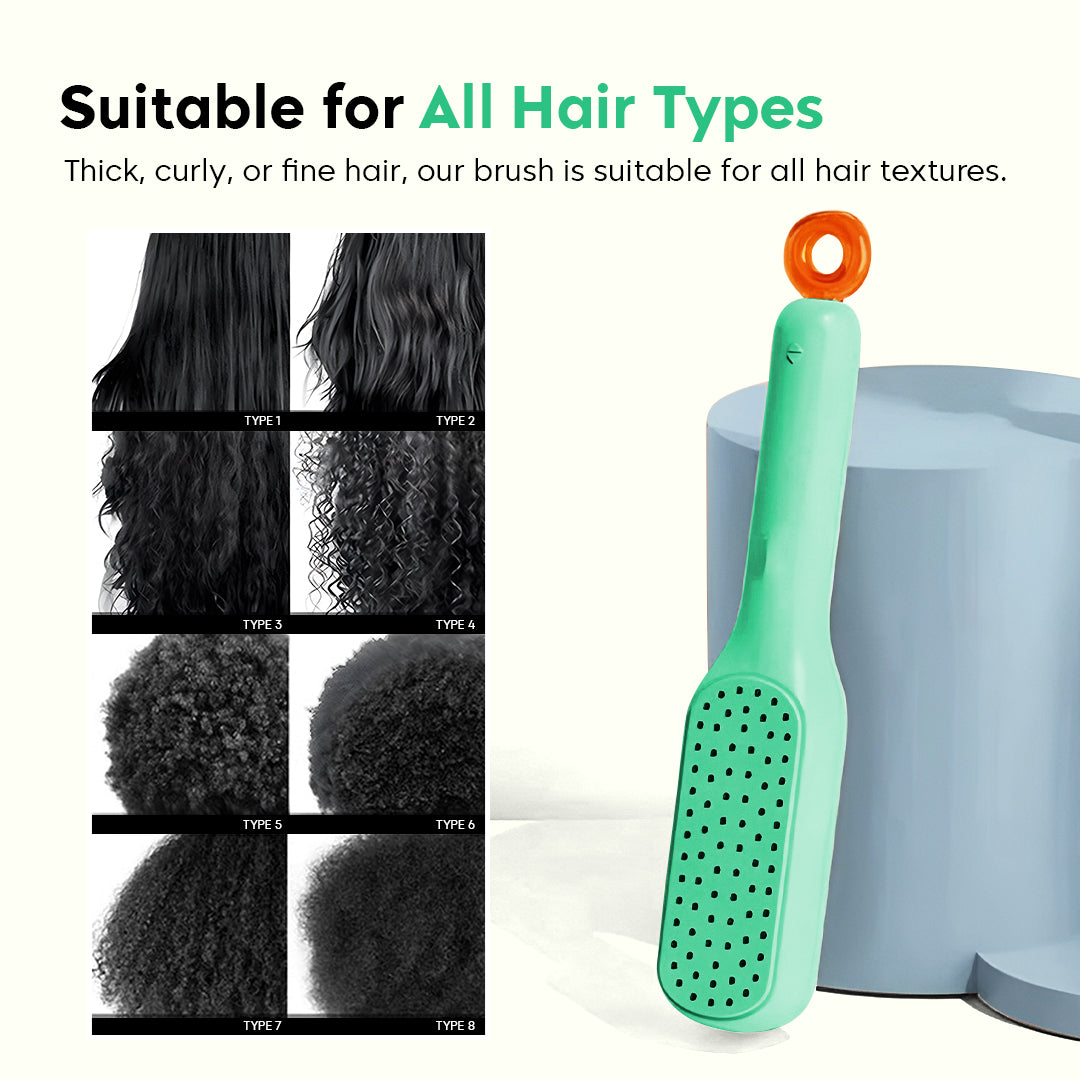 Self Cleaning Hair Comb