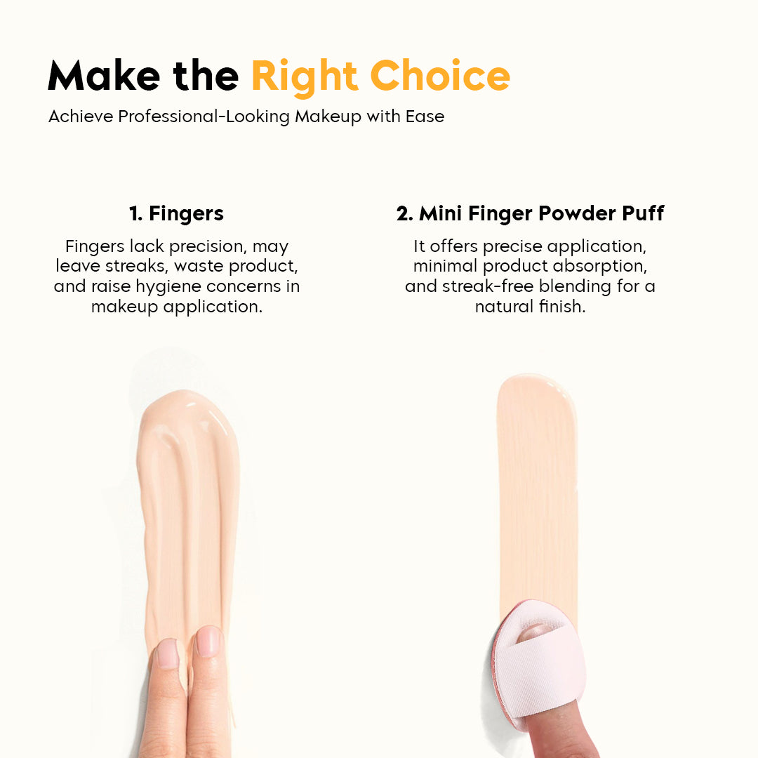 Mini Finger Powder Puff
