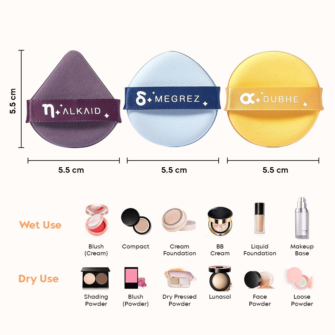 Air Cushion Makeup Puffs