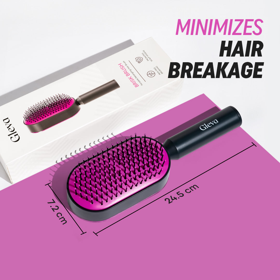 Self Cleaning Hair Brush