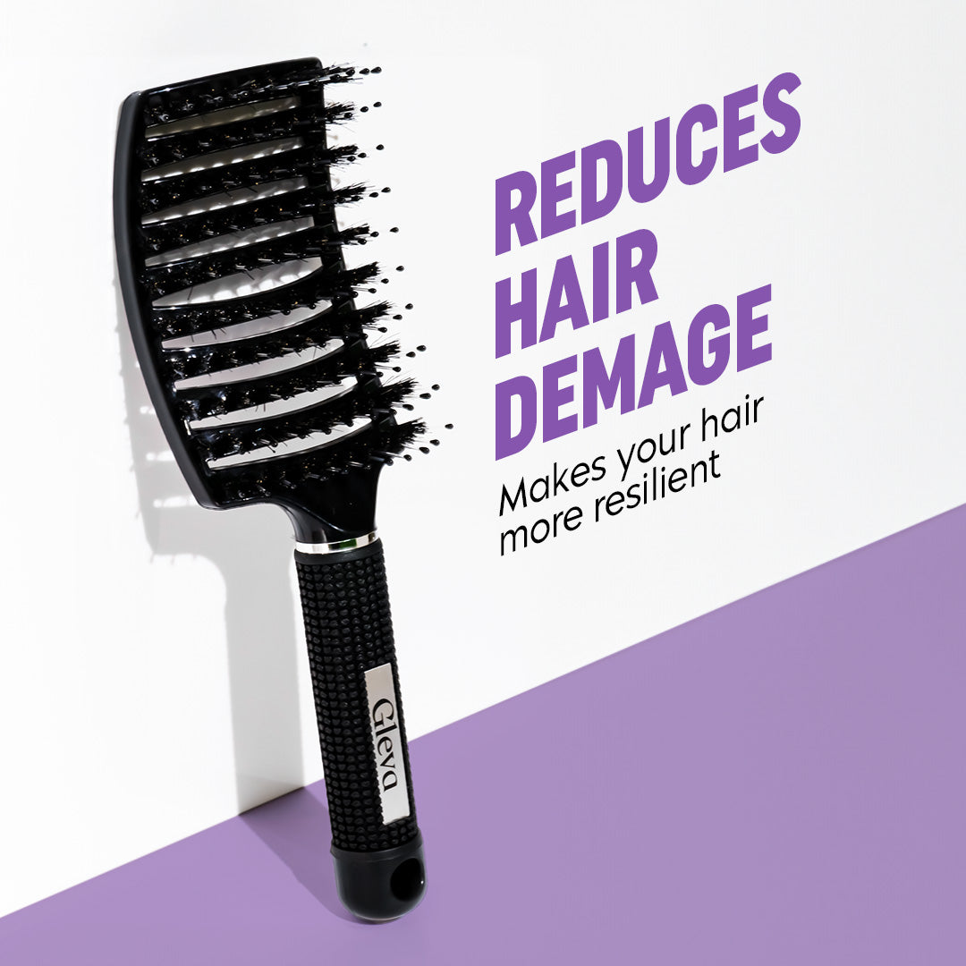 DETANGLER BRISTLE NYLON HAIRBRUSH