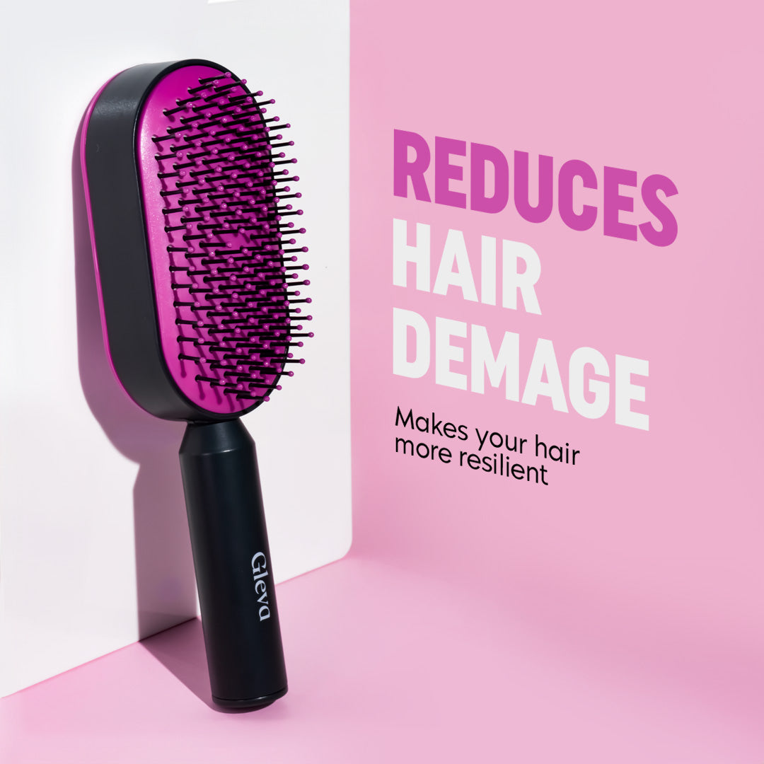 Self Cleaning Hair Brush