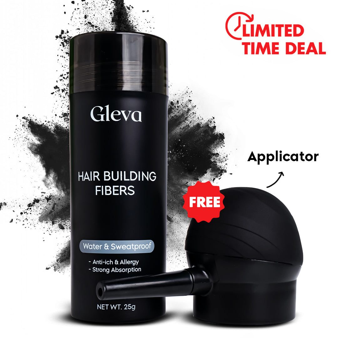Gleva Hair Building Fiber + (Get Free Applicator)