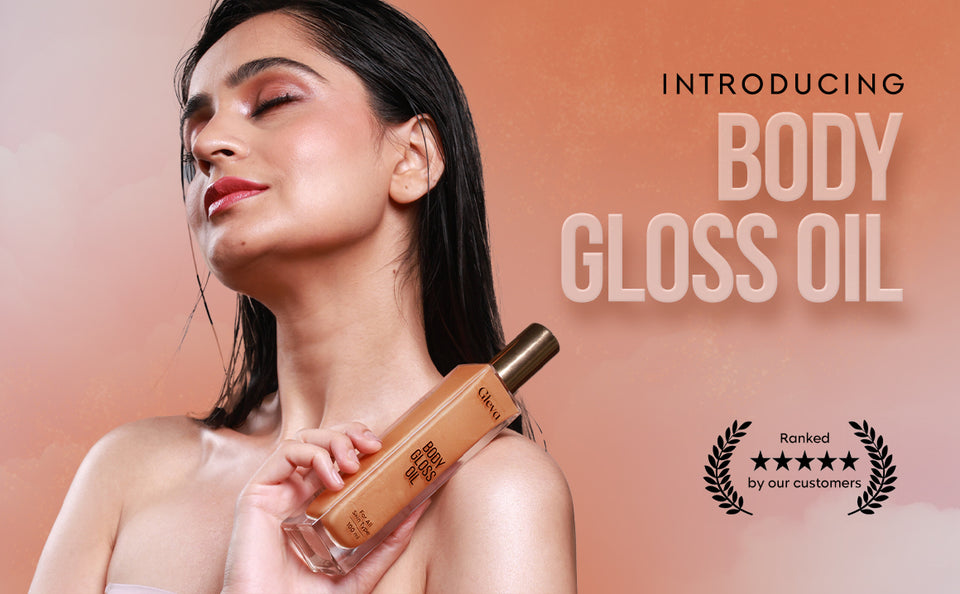Gleva Body Gloss Oil, detail 1