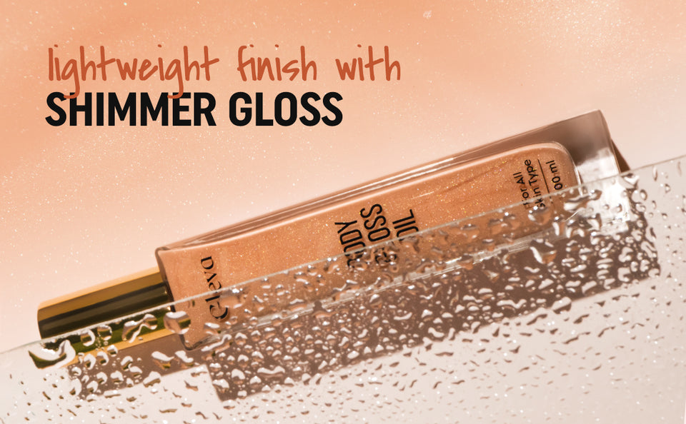 Gleva Body Gloss Oil, detail 2