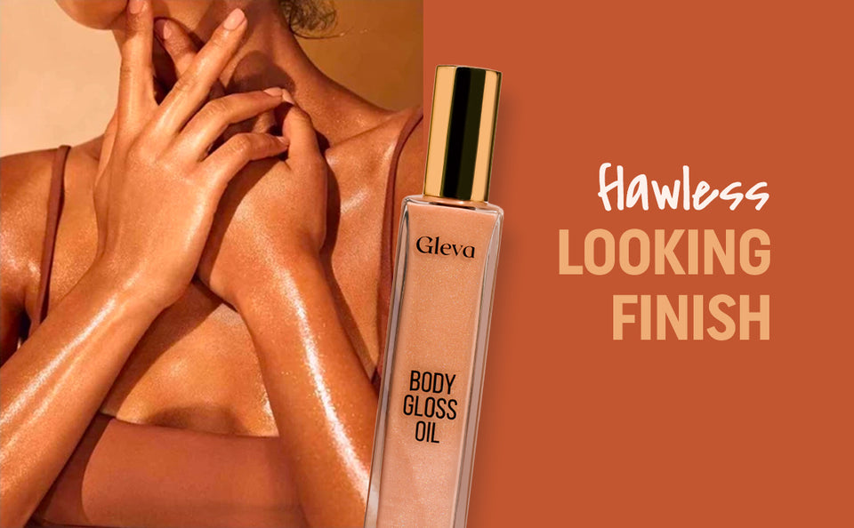Gleva Body Gloss Oil, detail 4