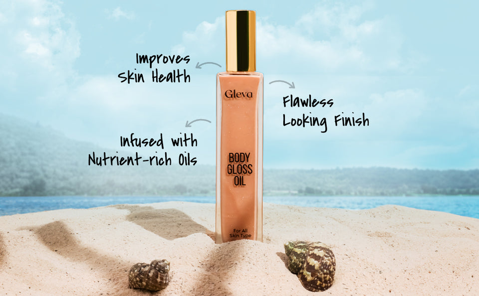 Gleva Body Gloss Oil, detail 5