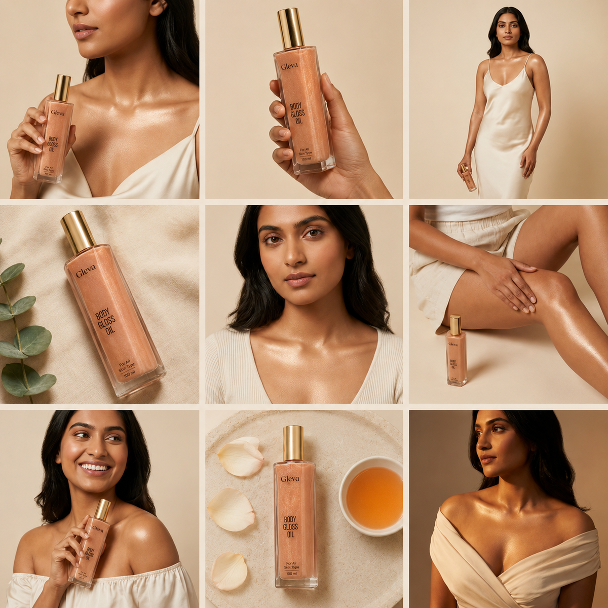 Gleva Body Gloss Oil