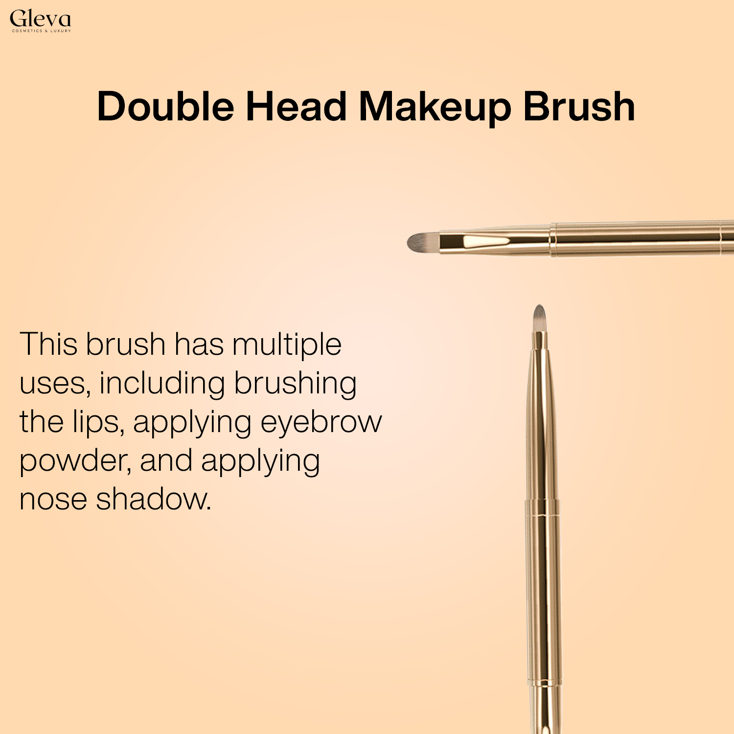 Double Head Makeup Brush