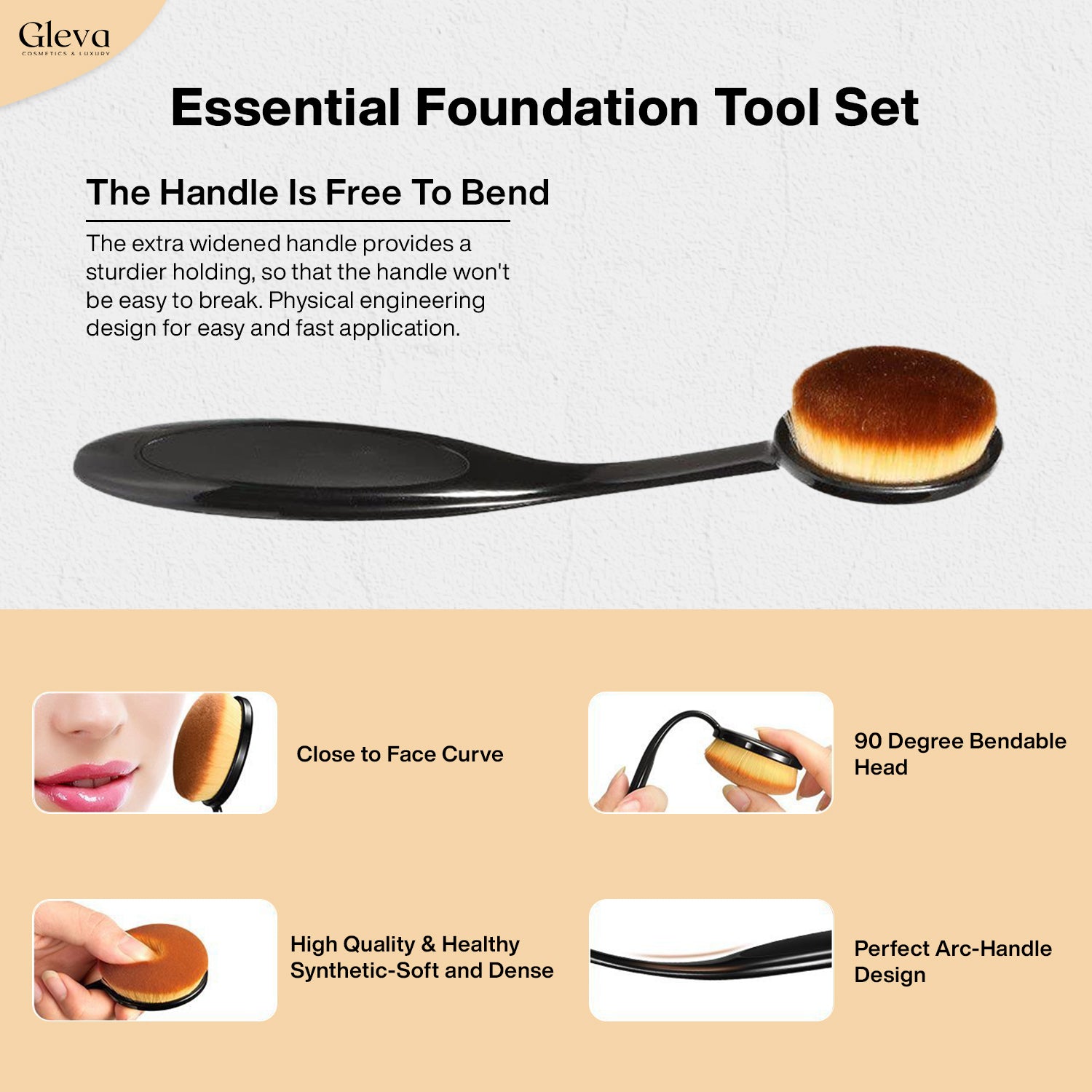 Essential Foundation Tool Set (6 Brushes)