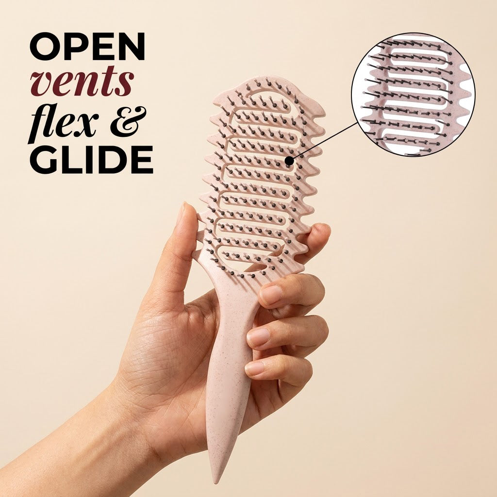 Vented Curl Defining Hair Brush