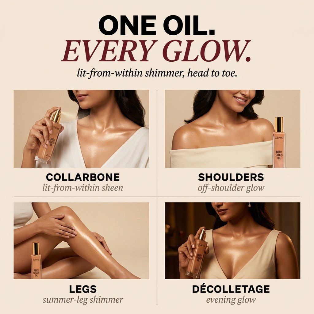 Gleva Body Gloss Oil