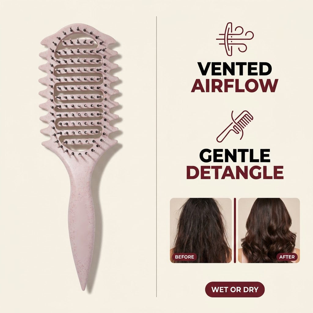 Vented Curl Defining Hair Brush