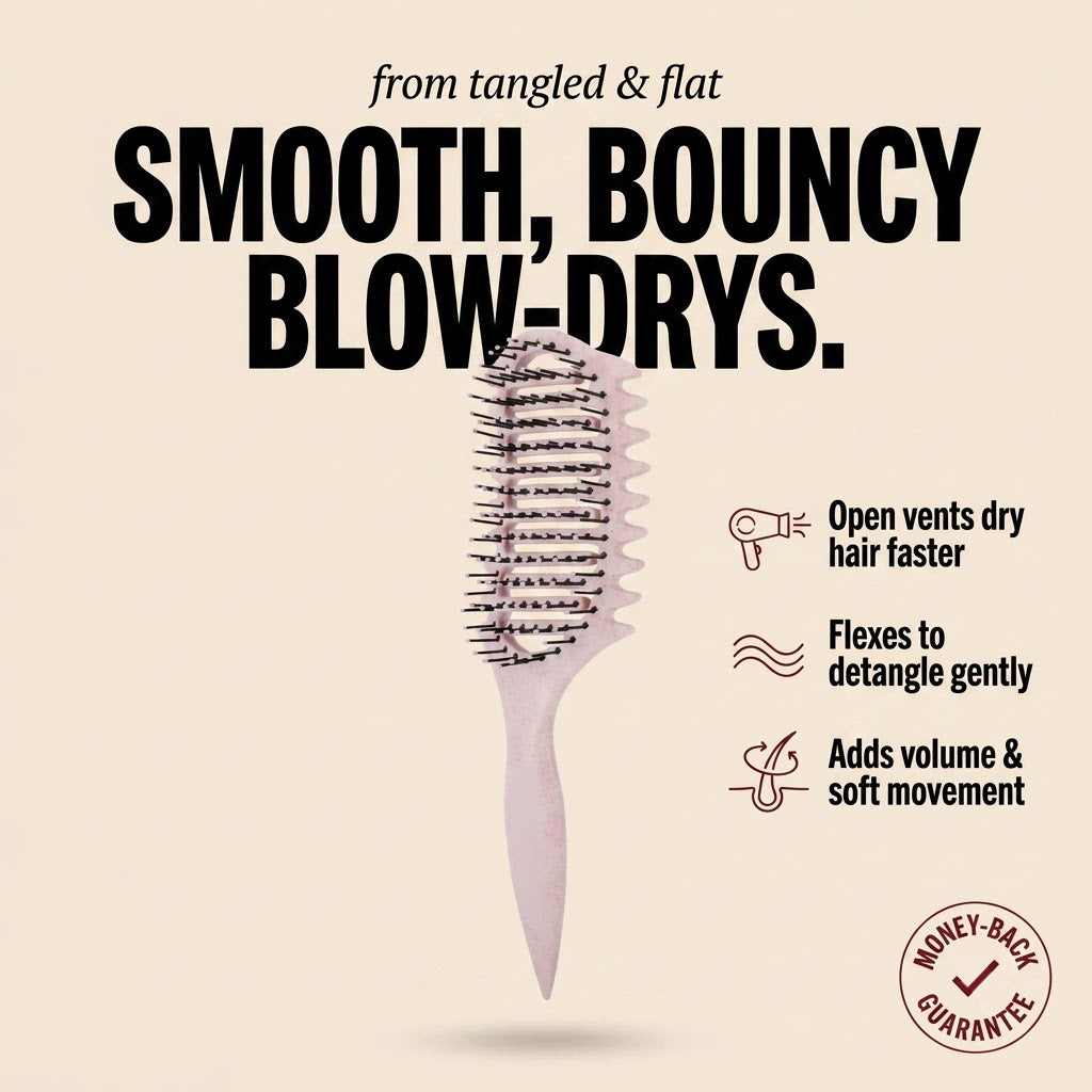 Vented Curl Defining Hair Brush